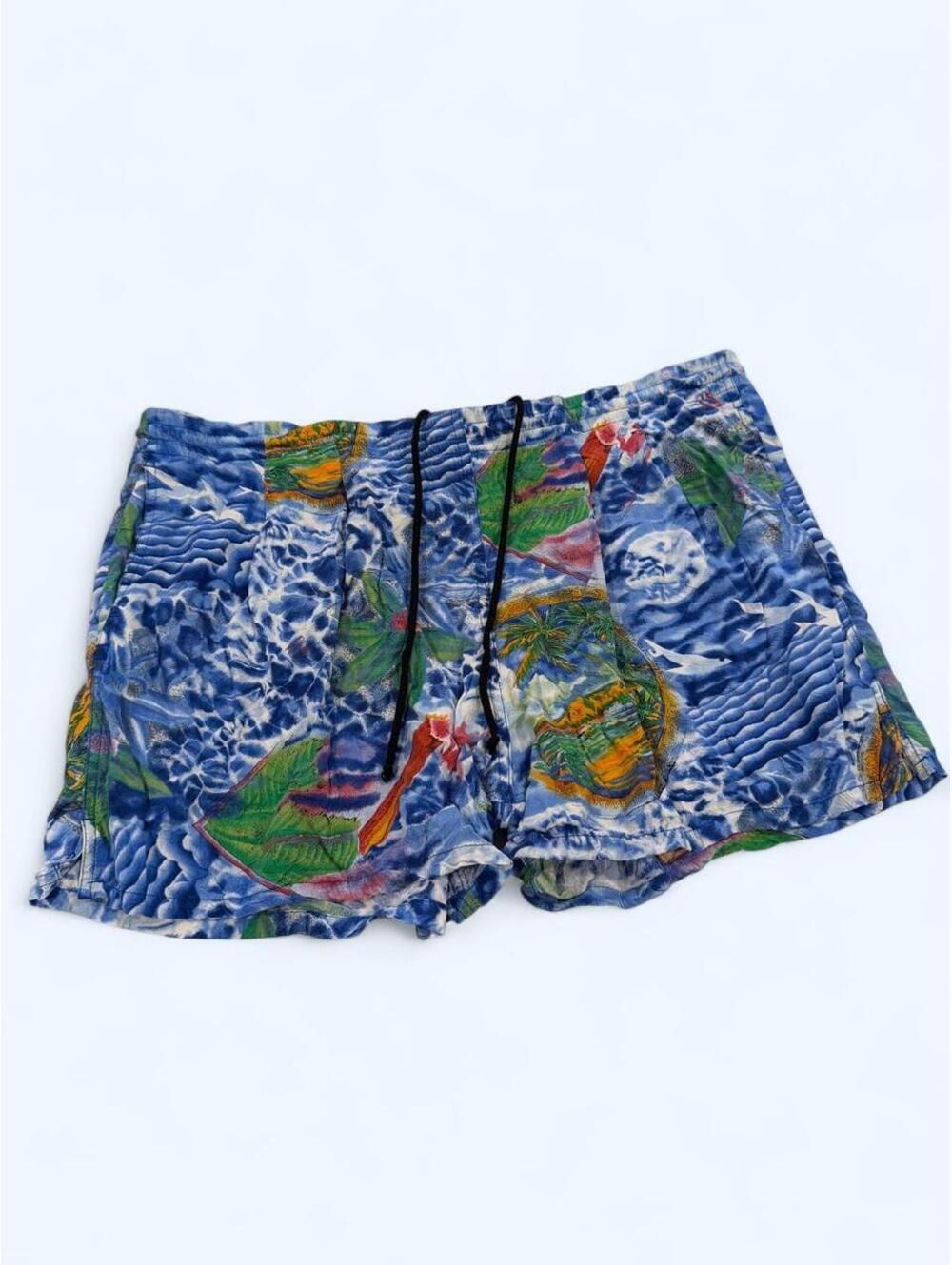 Jams World Men's Multi and Blue Swim-briefs-short
